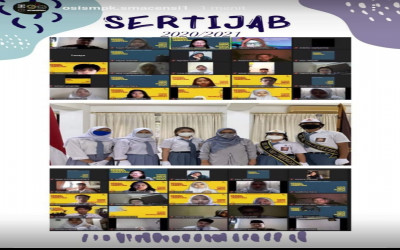 Serah Terima Jabatan Ketua dan Wakil MPK/OSIS 2021